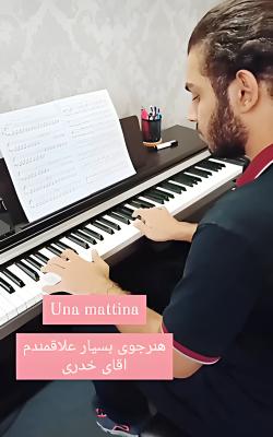 Mr Khedri , Student of Piano