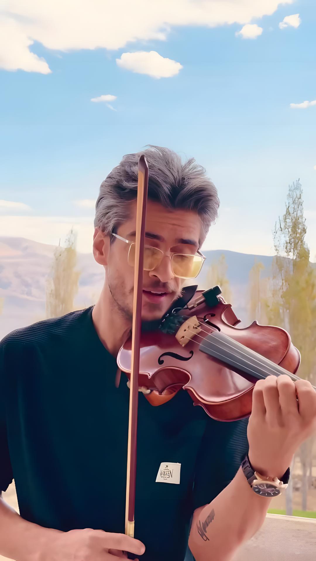 violin player mehdi habibi