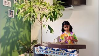 rasta playing santoor 