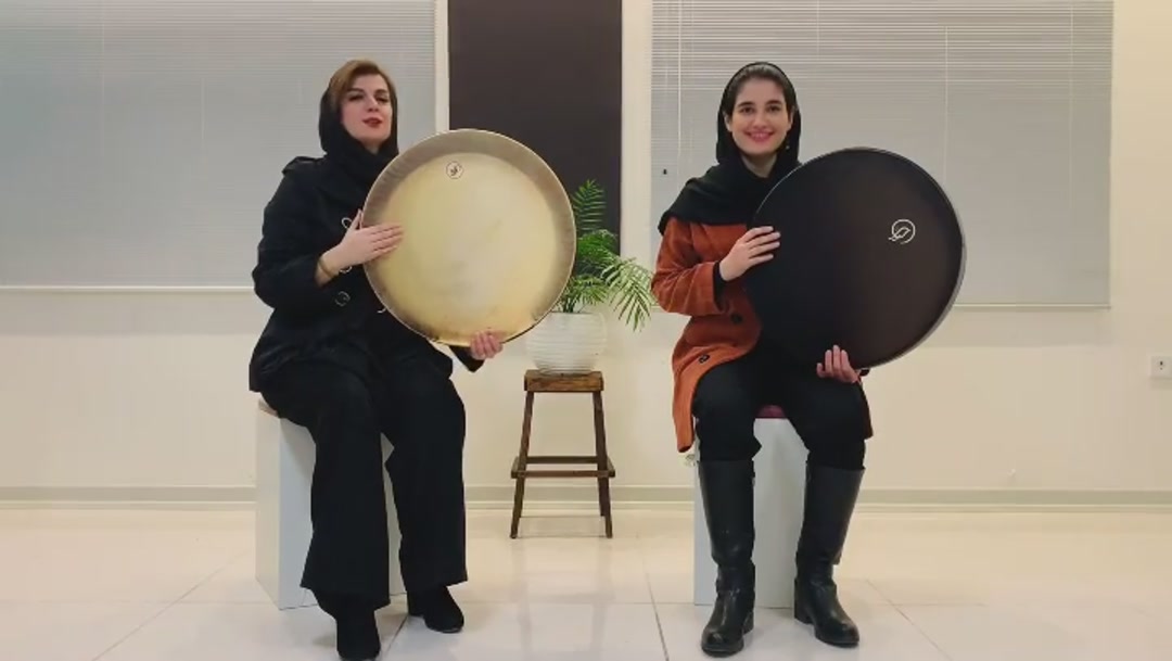 daf player with arezoo mohajer and roya riazi