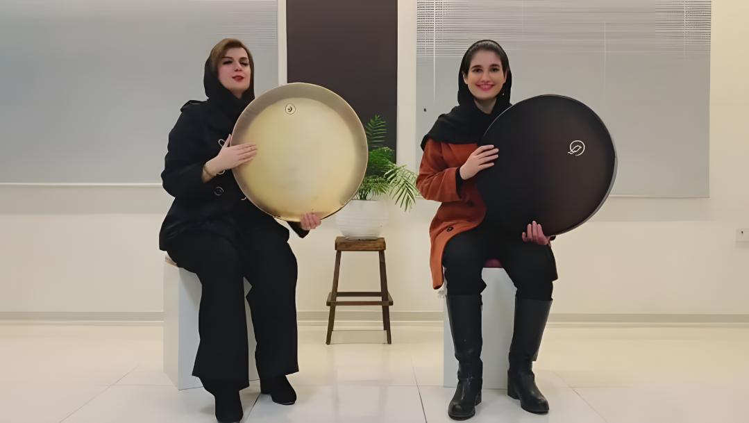 daf player with arezoo mohajer and roya riazi