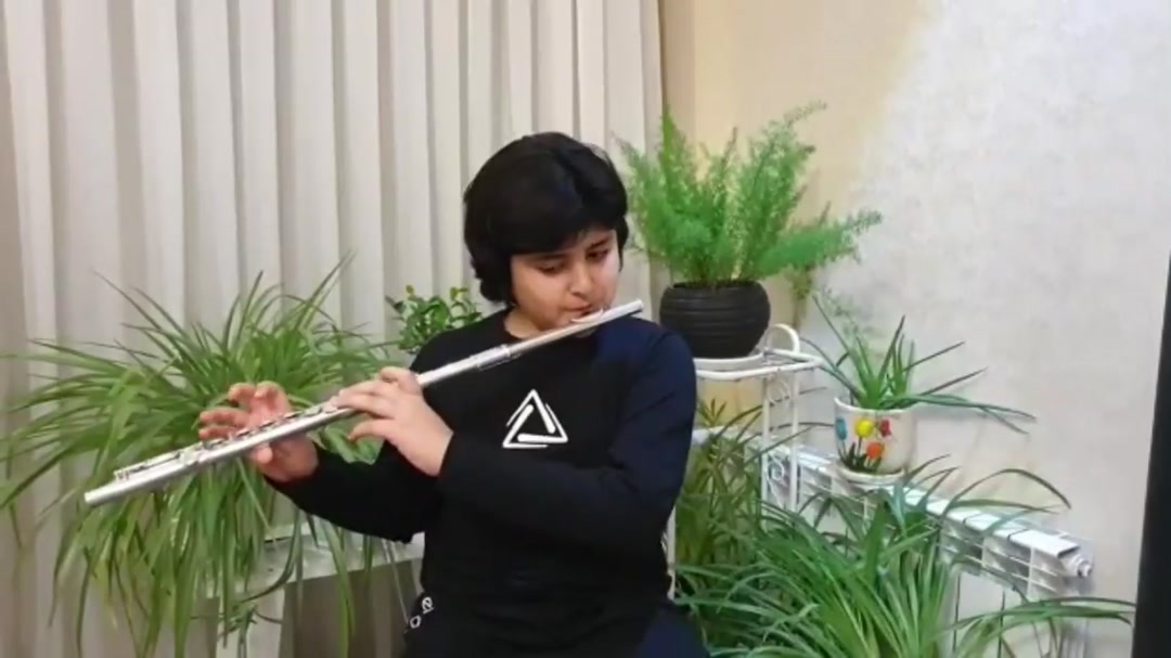 flute student of iman mirshekari