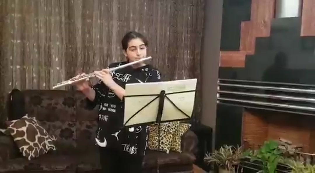 ghazal flute student of iman mirshekari